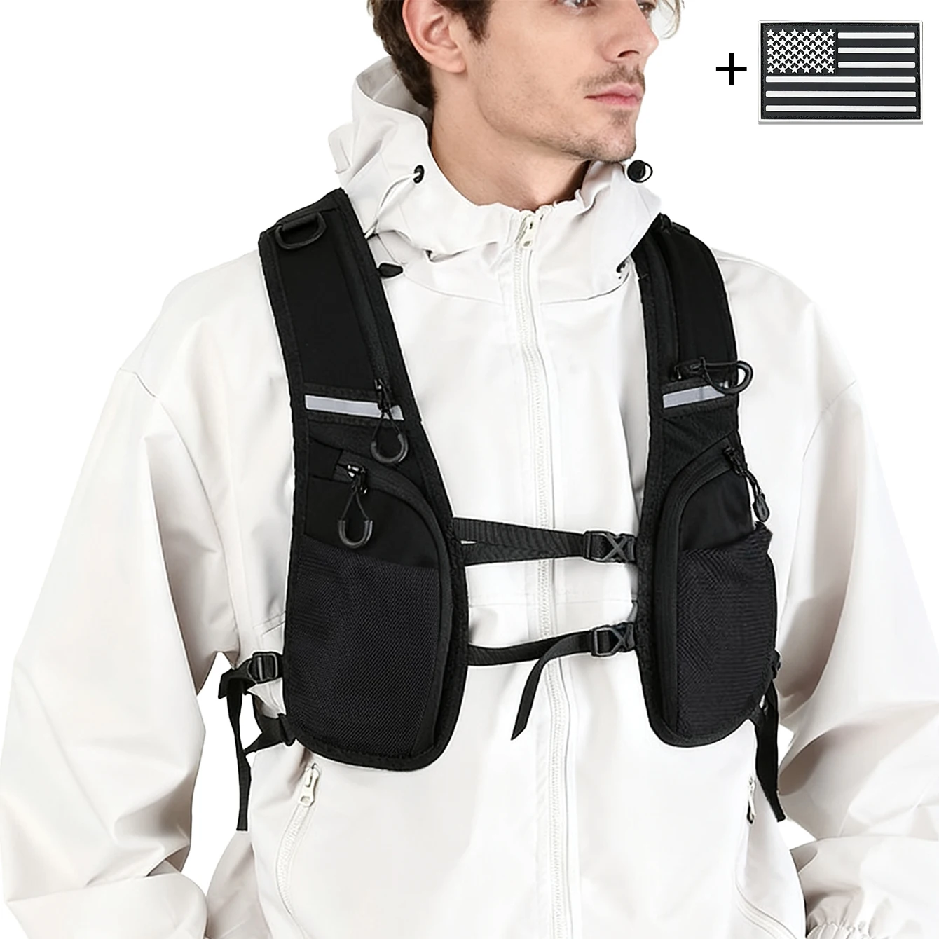 Lightweight Reflective Vest Sa - Running Gear Storage recension och pris