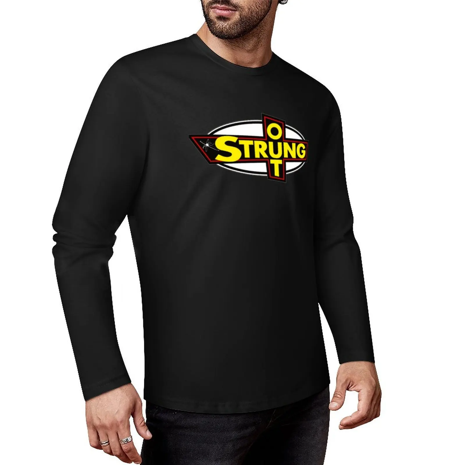 

strung out Long T-Shirt graphic t shirts Tee shirt T-shirts for men cotton