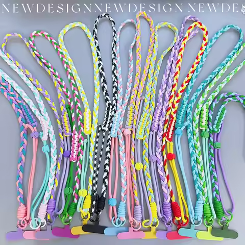 Adjustable Mobile Phone Lanyard Length Long Crossbody Rope With Phone Case Connector Universal Accessories For Phone Cases
