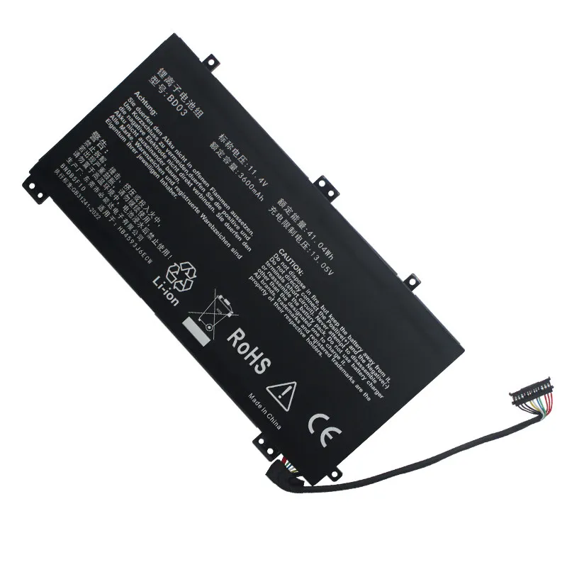 

Аккумулятор для ноутбука HUAWEI MateBook 13 WRT-W19 WX9 W29 HN-W19L HB4593J6ECW, 3600 мАч