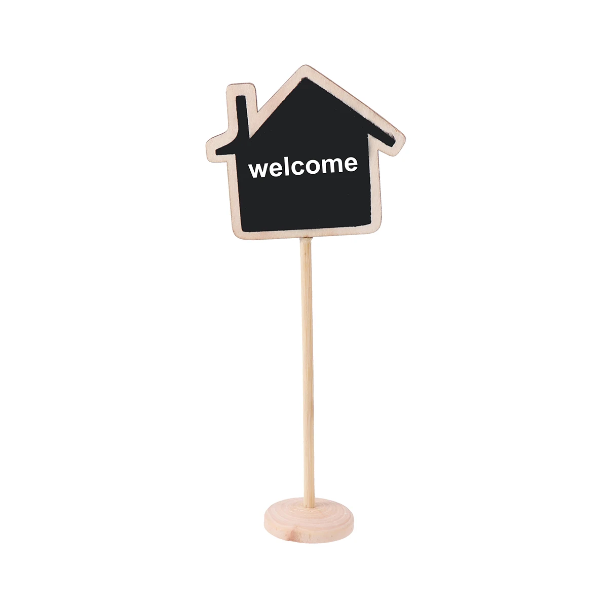 

10pcs Mini Blackboard Writing Board Creative Wooden Message Board Reusable Chalkboard Signs for Home Decor Bedroom Living Room
