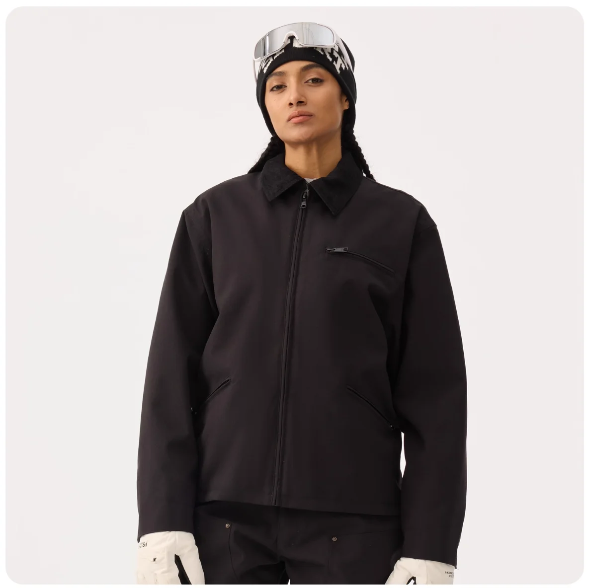 

John Snow 2025 Unisex 2-Layer Ski Suit Jacket & Pants 20K Waterproof Breathable Snowboard Set Windproof Insulated for Skiing