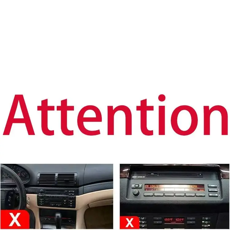 Android 16  WiFi DSP QLED IPS CarPlay Android Auto Bluetooth for BMW X5 E53 2002 - 2008 GPS Navi  Multimedia  HD Touch  Screen