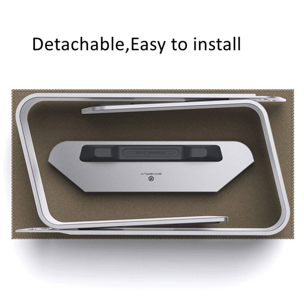 Support réglable en aluminium pour ordinateur Portable, pour Macbook Pro, iPad Air, Support de refroidissement
