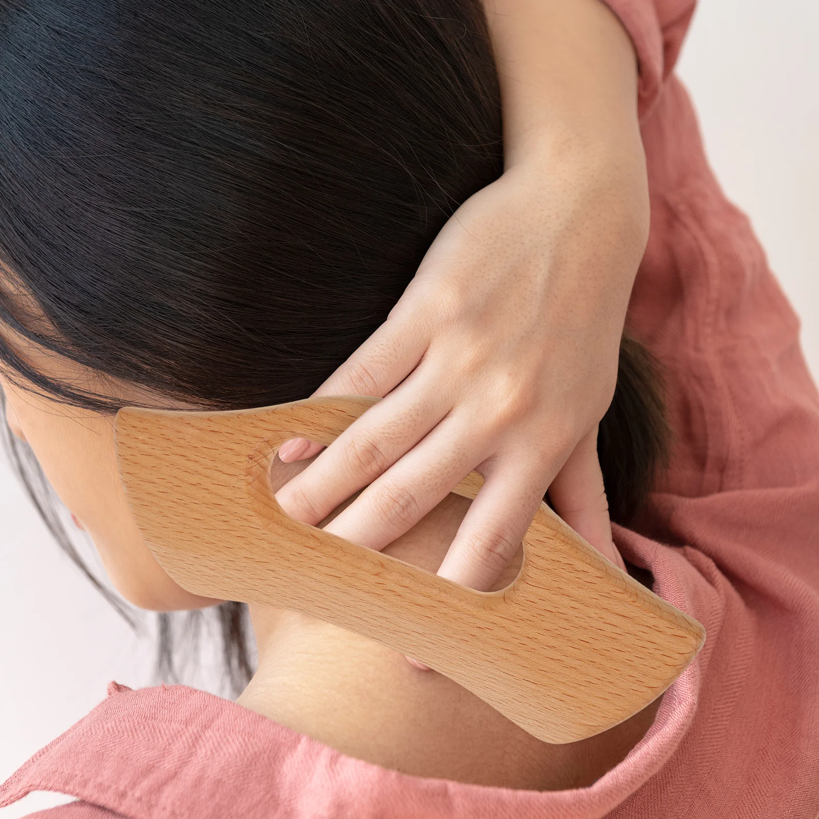 

Beech Scrapping Plate Muscle Scraper Wooden Guasha Tool for Face Stick Massage Scraping Board