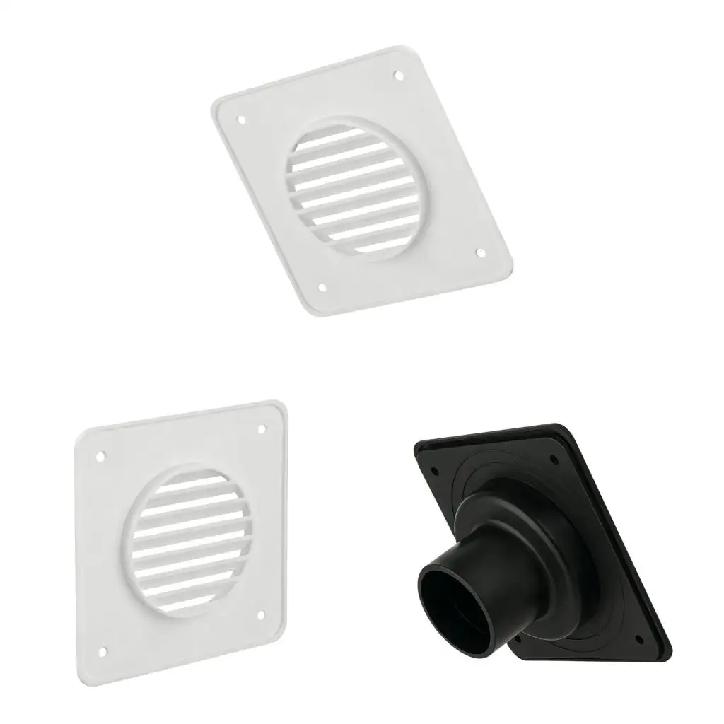 ABS RVs Battery Box Ventilation Grille Vent Cover With Efficient Airflows Design