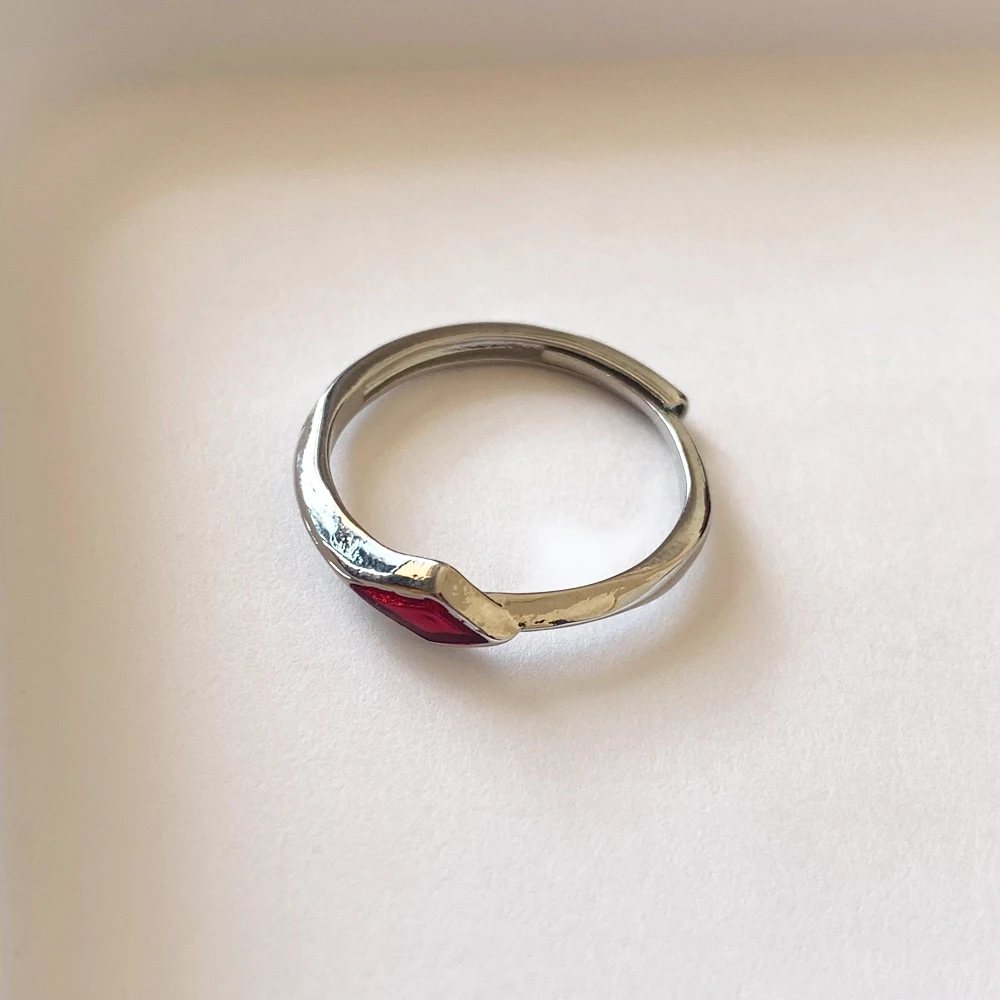 معا للأبد خاتم طبق الاصل المرأة موضة تأثيري مجوهرات اكسسوارات Valorant مستوحاة الفضة مطلي لاعب حلقة هدية لها #6