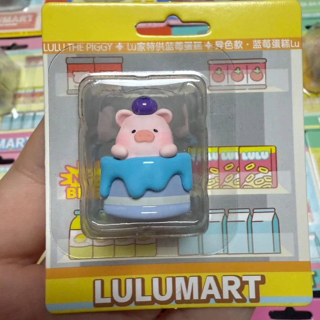 

LuLu The Piggy LULUMART мини-фигурка слепая коробка Cola Piggy Mystery Box милые куклы модель из ПВХ игрушки кулон модный игровой орнамент