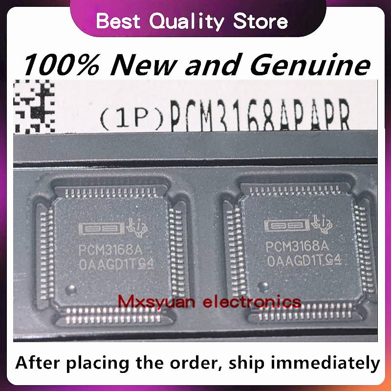 2PCS~10PCS/LOT PCM3168A PCM3168APAPR PCM3168APAP QFP64 New original In stock