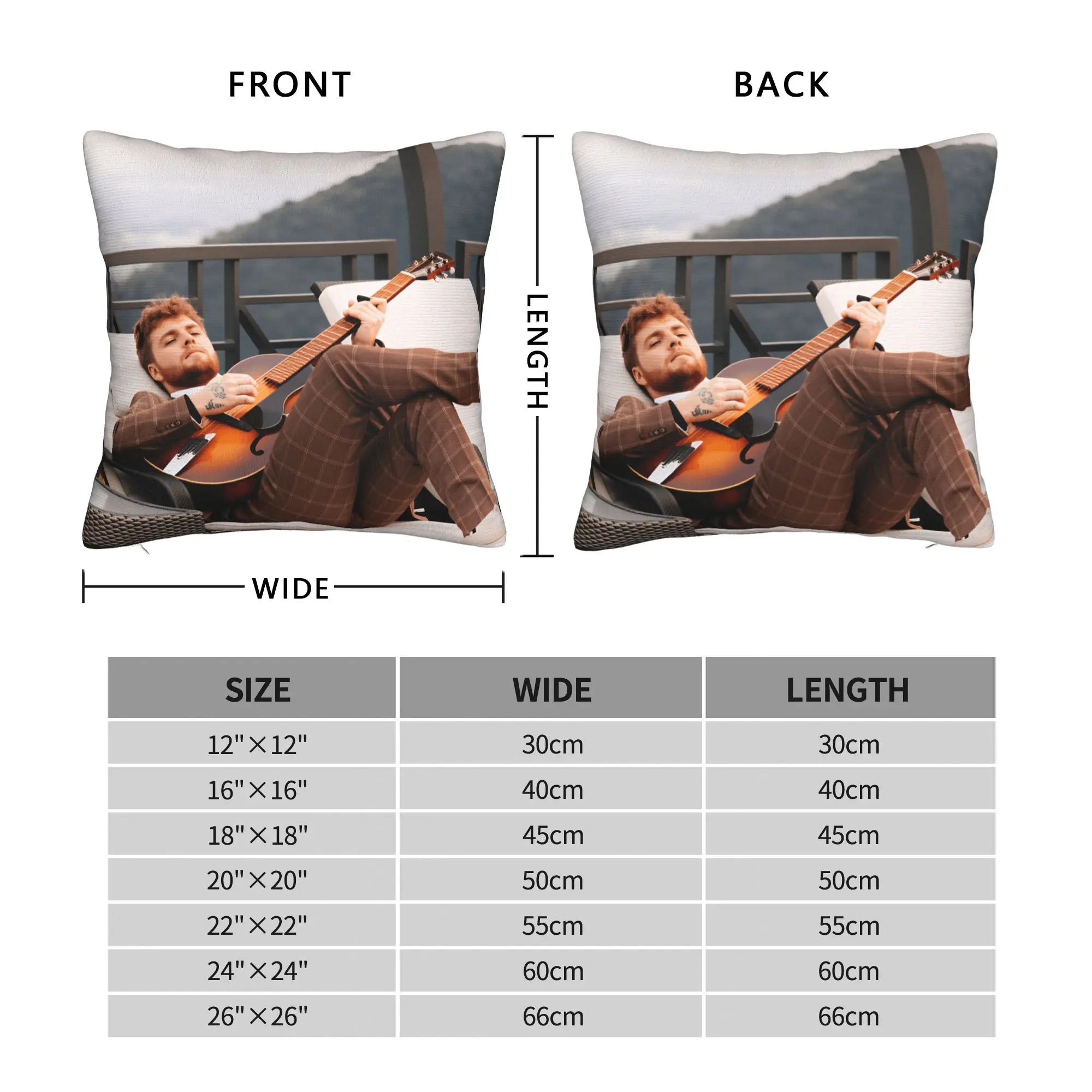 Singer A-Alex W-Warren Pillow Case  Soft Pillow Cover Kawaii Pillowcases For Wedding Party Home Decor