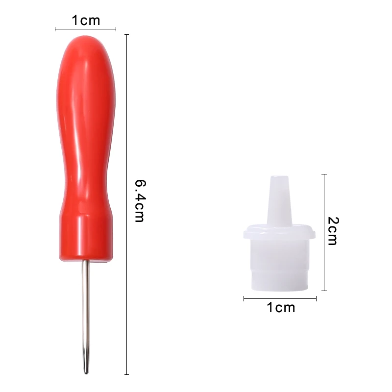Universal Lash Kleber Flasche Blockieren Nadel Ersatz Wimpern Verlängerung Kleber Mund Kopf Spezielle Stecker Kappen Opener Make-Up-Tools – Detail 7