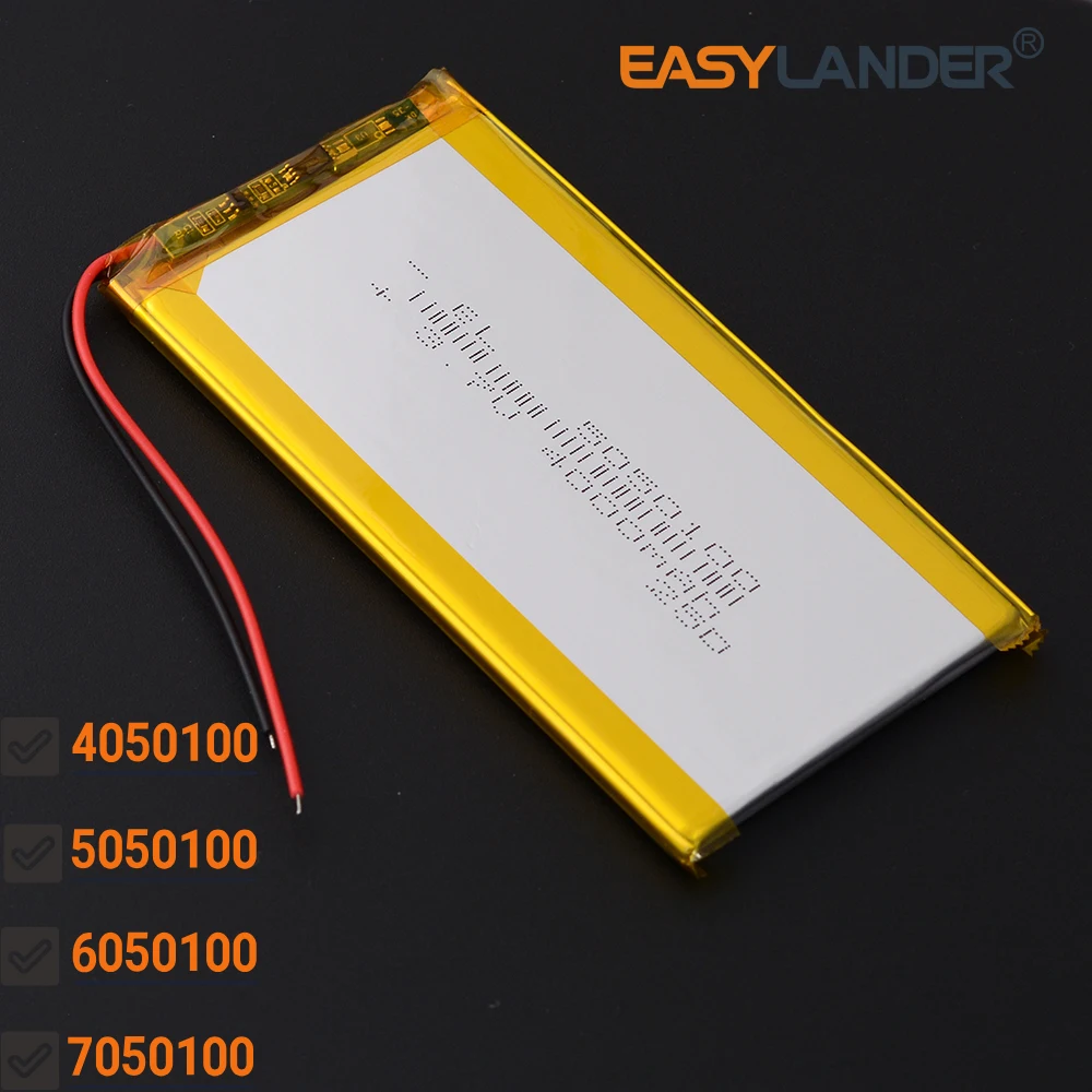 

4050100 3.7V 4000mAh 5050100 6050100 7050100 Rechargeable Lithium Li-ion Lipo Polymer Battery