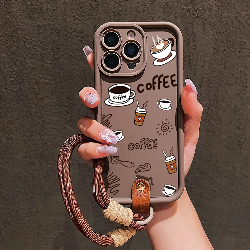 3D Pink Love Heart Phone Cases For Samsung Galaxy S26 S25 Ultra S24 S23 Plus A33 A55 A15 A26 A36 A56 A54 With Lanyard Rope Cover