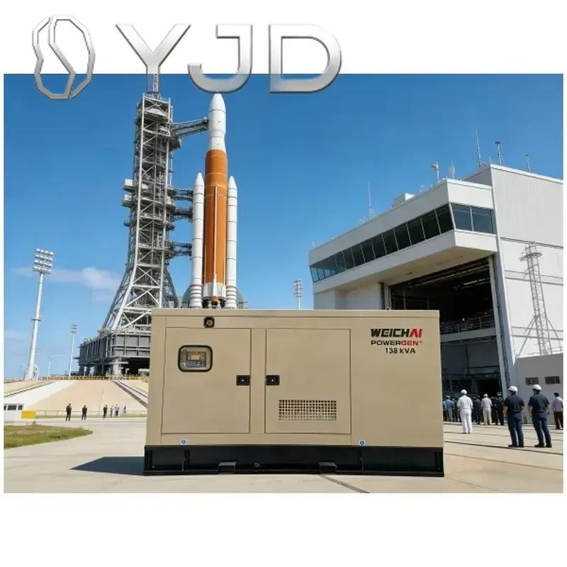 YJD 15 KVA 3 Phase Silent Type Open Frame Diesel Generator with ATS 12V DC Electric Start 60Hz