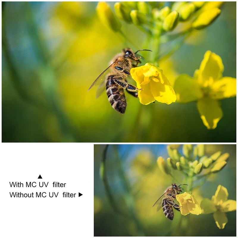 UV 37 40.5 43 46 49 52 55 58 62 67 72 77 82 86 مللي متر متعددة طبقة طلاء الأشعة فوق البنفسجية حماية تصفية لكانون نيكون سوني بنتاكس عدسة الكاميرا