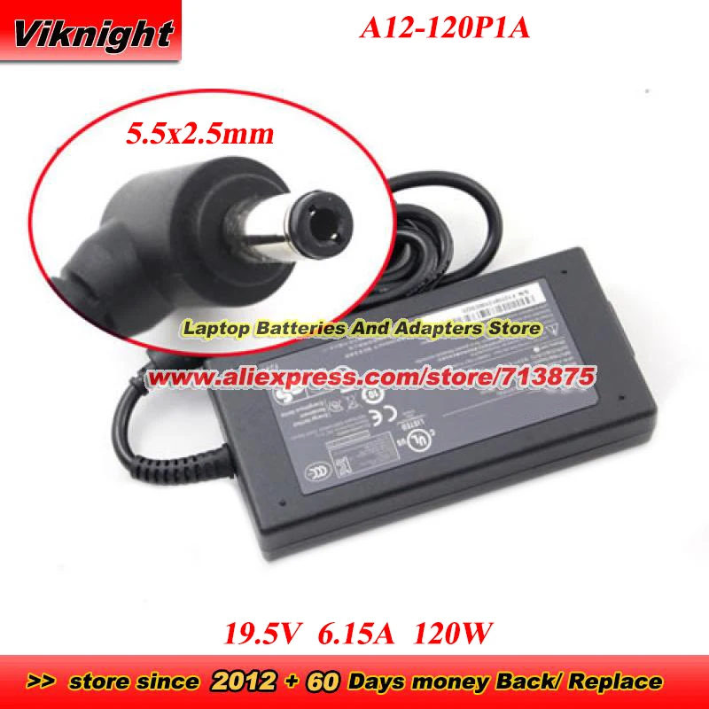 

Адаптер переменного тока A12-120P1A 19.5V 6.15A 120W A120A010L 5.5x2.5mm для GS70 GP70 GE70 GE60 GS60 GE72 GE62 GP72 GL72 GP62 WE72 MS-16J5