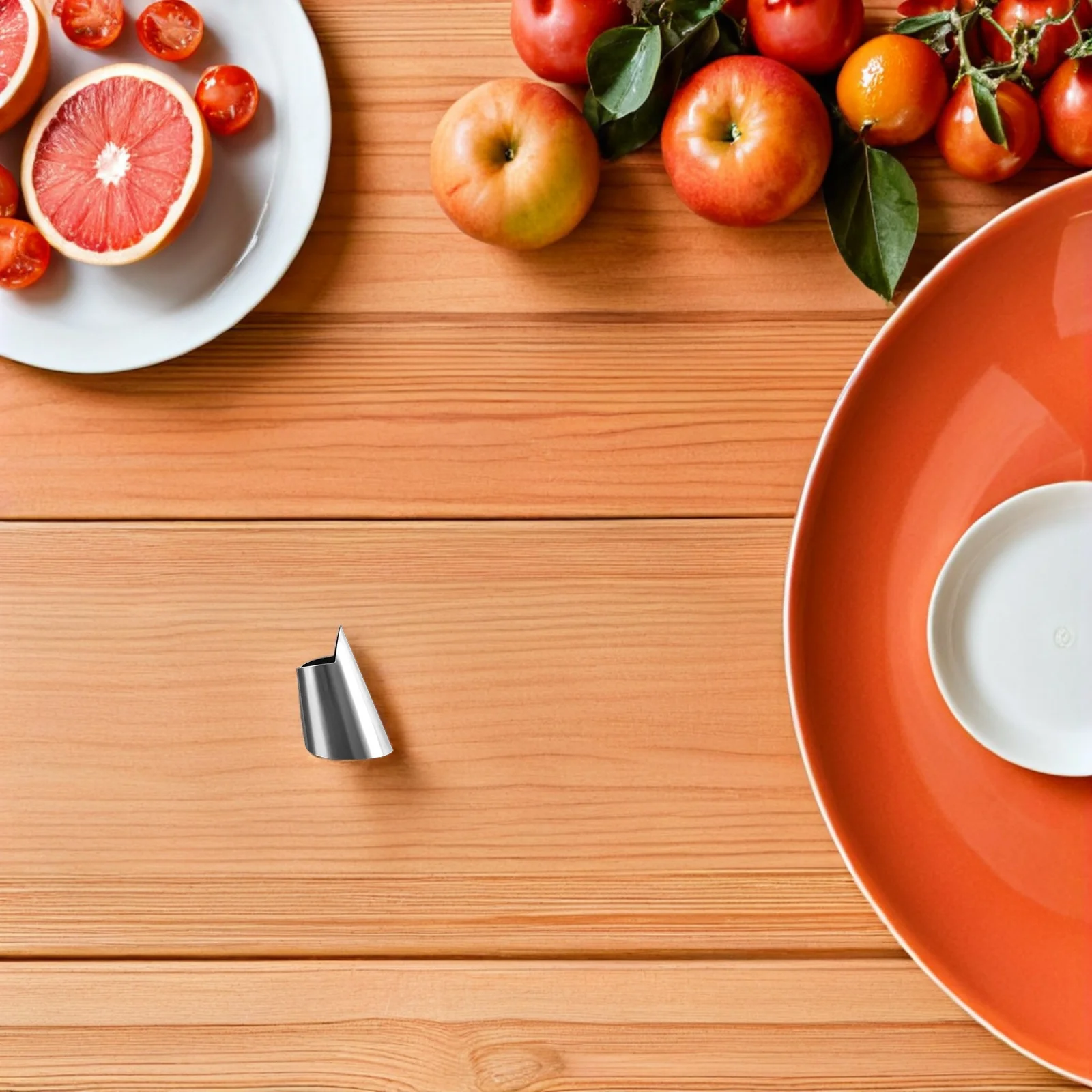 

20pcs Stainless Steel Finger Nail Guard Kitchen Tools Cutting Dicing Peeling Shelling Thumb Guard Peelers Metal Nail Cover