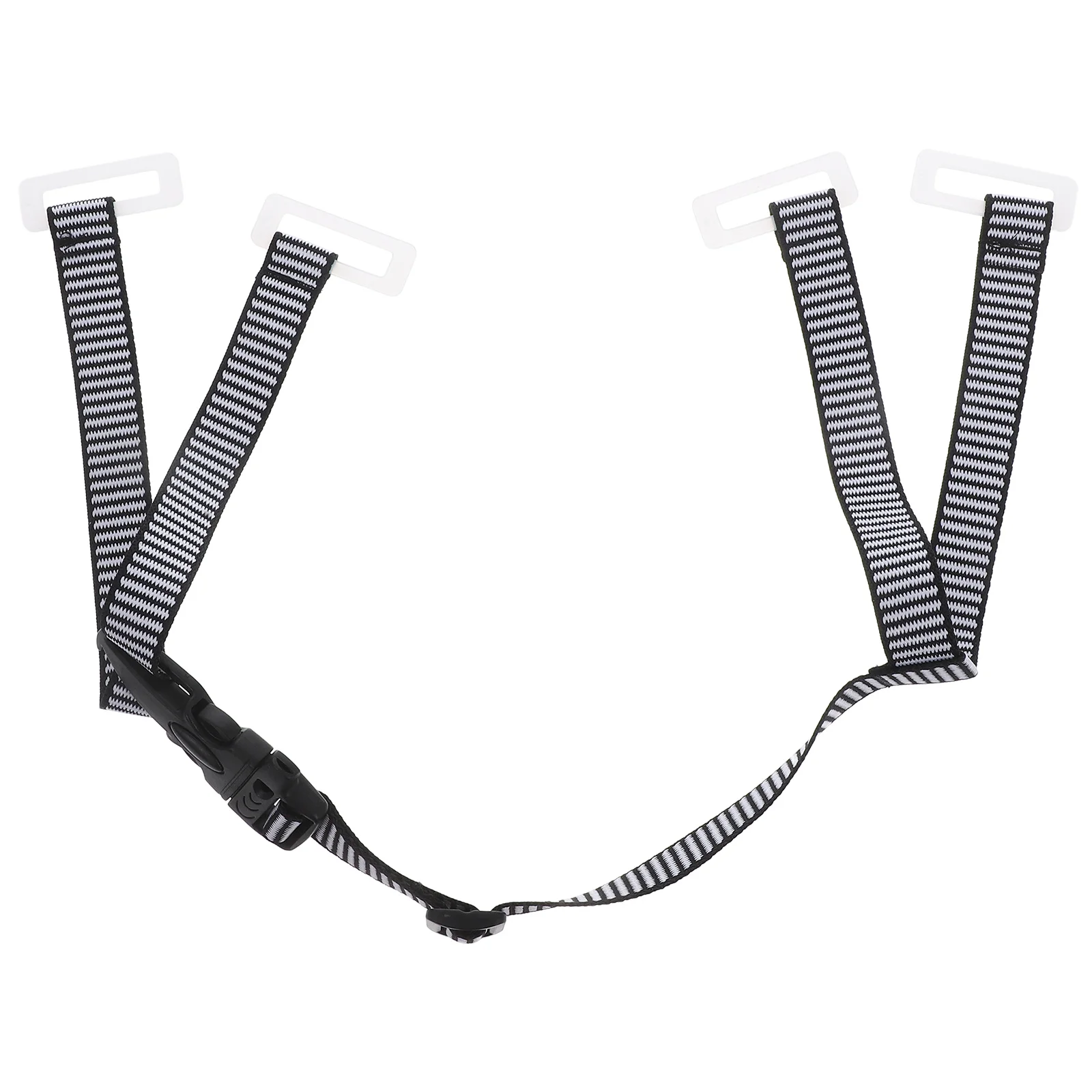 Straps Safety Accessories Y-shaped Chin Four-point (black) 1pcs Hard Hat Ribbon