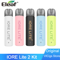 Original Eleaf IORE Lite 2 Kit 490mAh Battery 12W Vape 2ml Pod Cartridge 1.0ohm Mesh Coil Electronic Cigarette Vaporizer