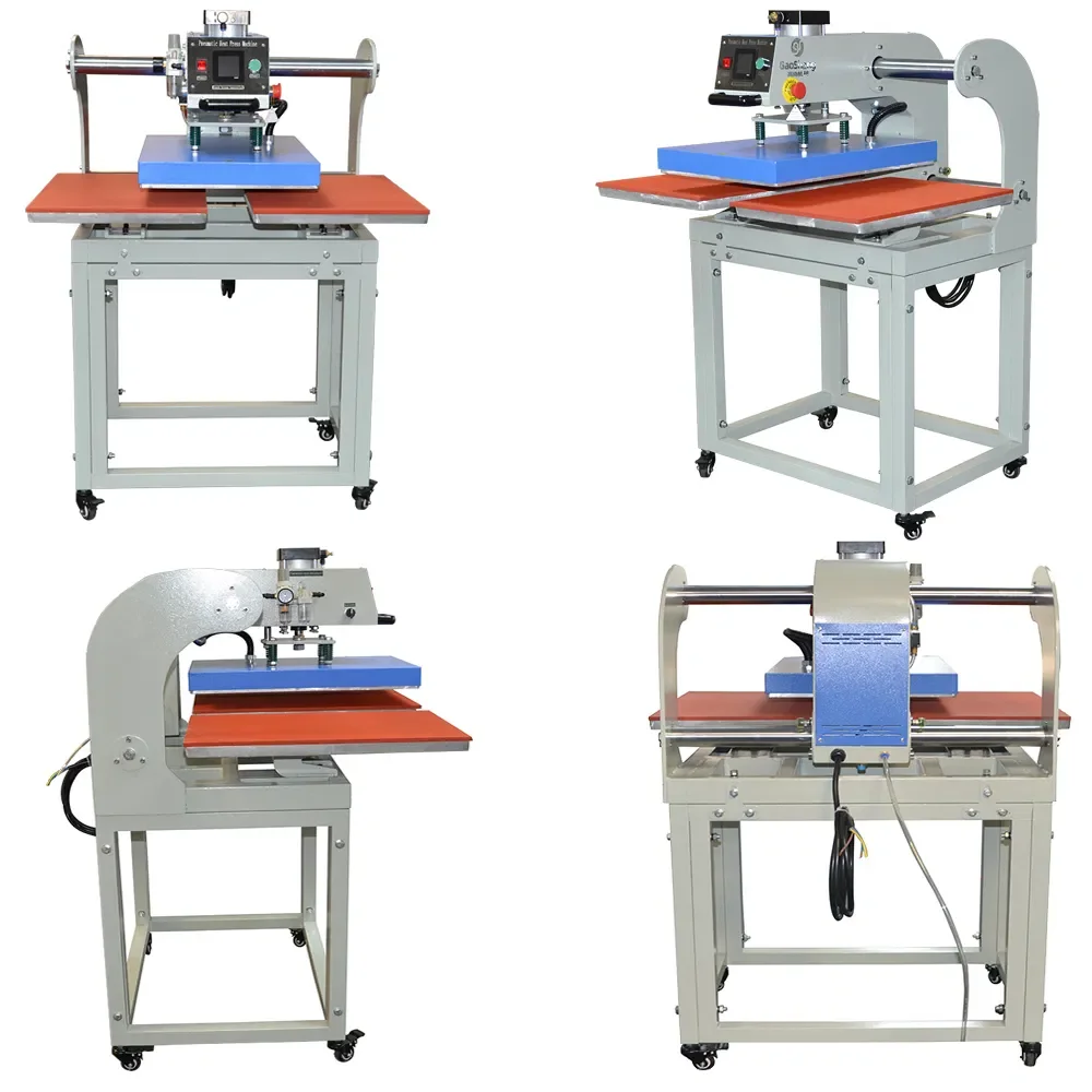 Pneumatic Automatic Heat Press Machine 40X60 Heat Press Transfer Machine For T Shirt