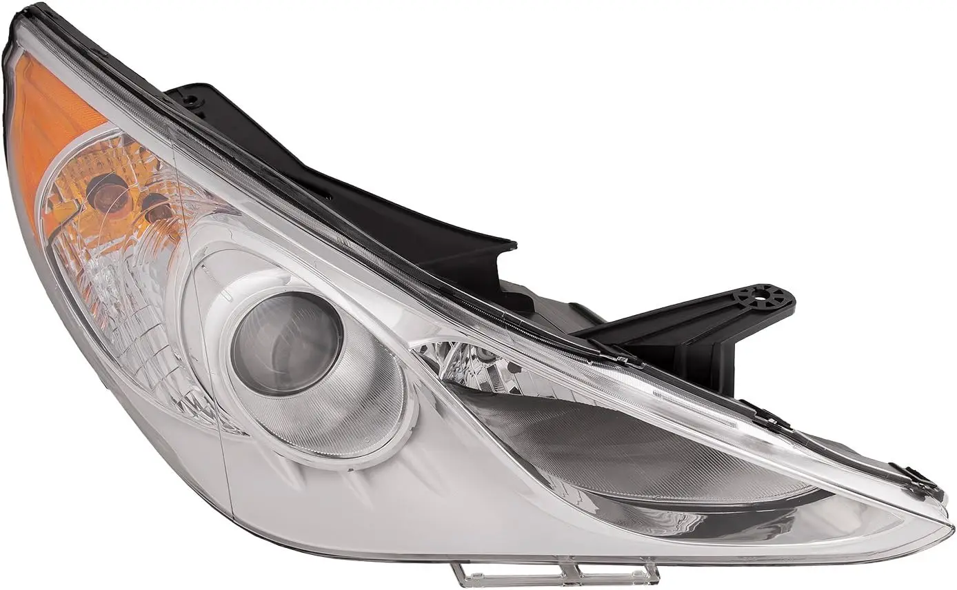 

Галогенная фара с хромированным корпусом, совместимая с Hyundai Sonata 2011-2014, включает правую фару со стороны пассажира.