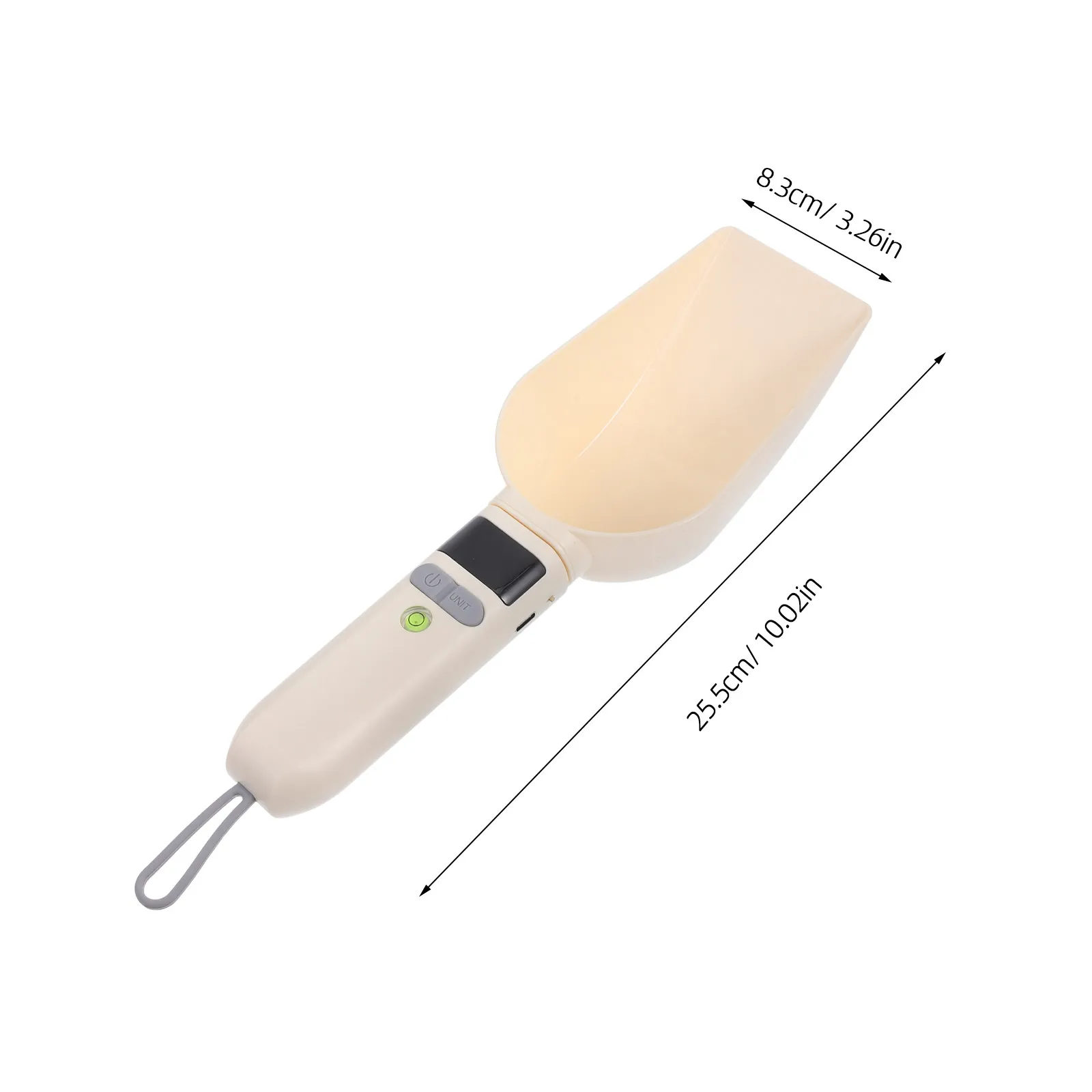 Electronic Digital Measuring Spoon Kitchen Scale for Pet Food Coffee Ingredient Weighing Precise Portion Design