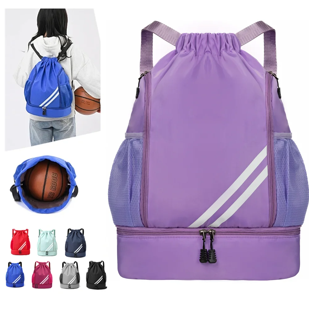 

Спортивный баскетбольный рюкзак для путешествий на открытом воздухе, водонепроницаемый плавательный фитнес-путешествия, спортивная сумка, баскетбольная сумка, походный рюкзак для альпинизма