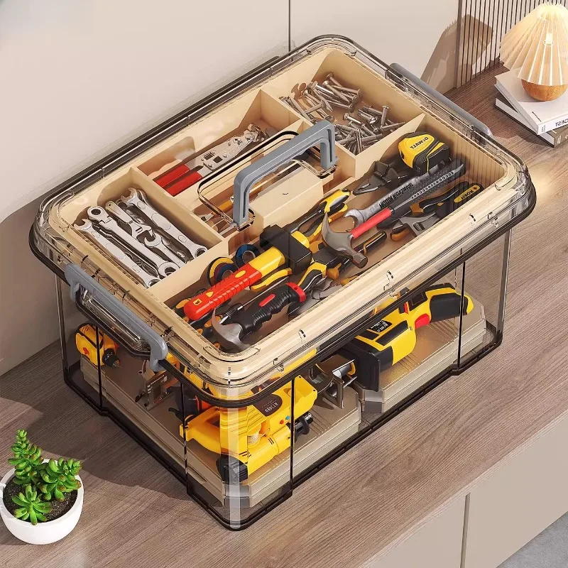 

Piece Authentic Organizer Briefcase Tool Bucket Pelicase Drawer Type Toolbox Hand Tools Box Tool Storage System Hardcase Tstak