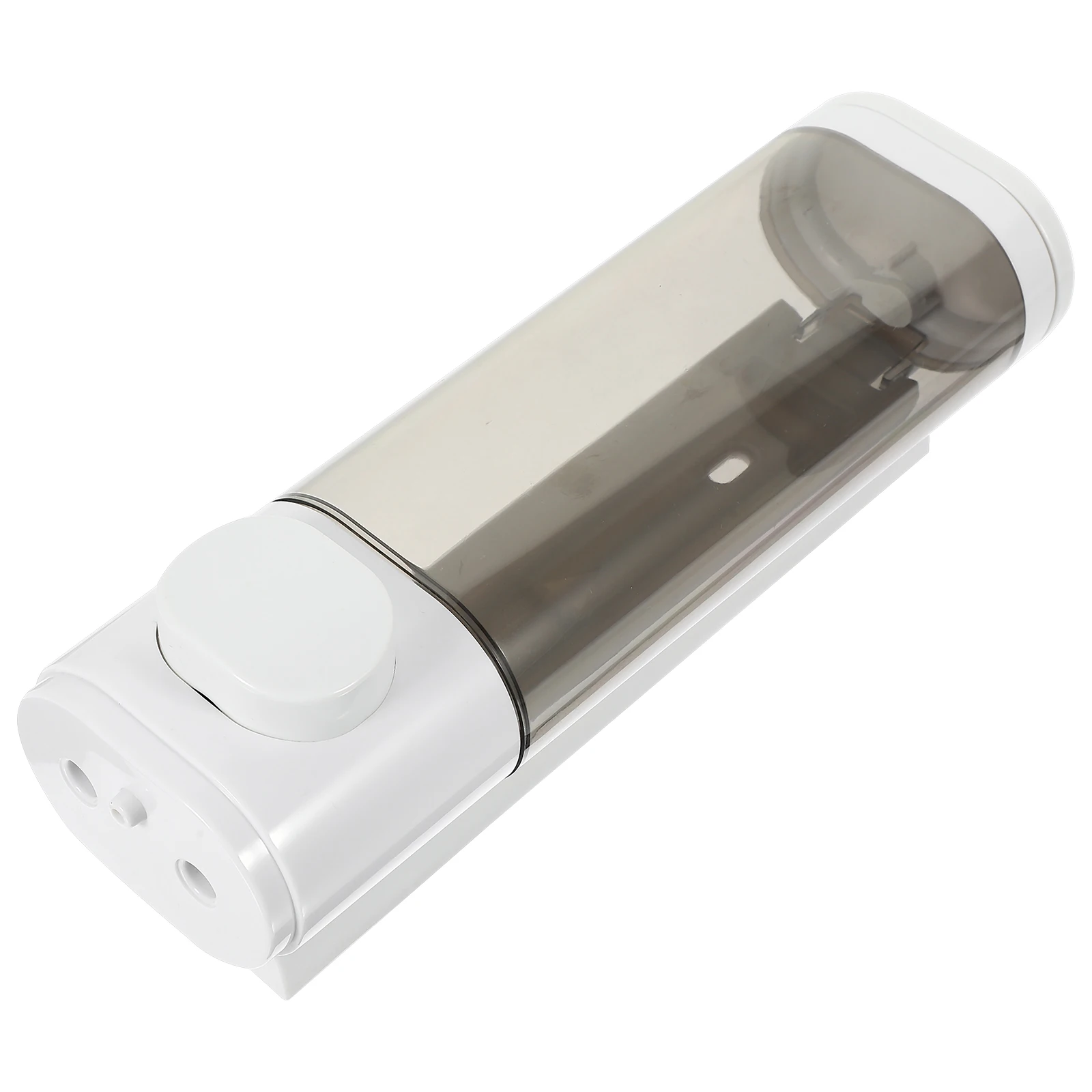 

Wall Hanging Lotion Dispenser ABS Material Transparent Design Soap Shower Gel Container Manual Pump Bathroom Accessories
