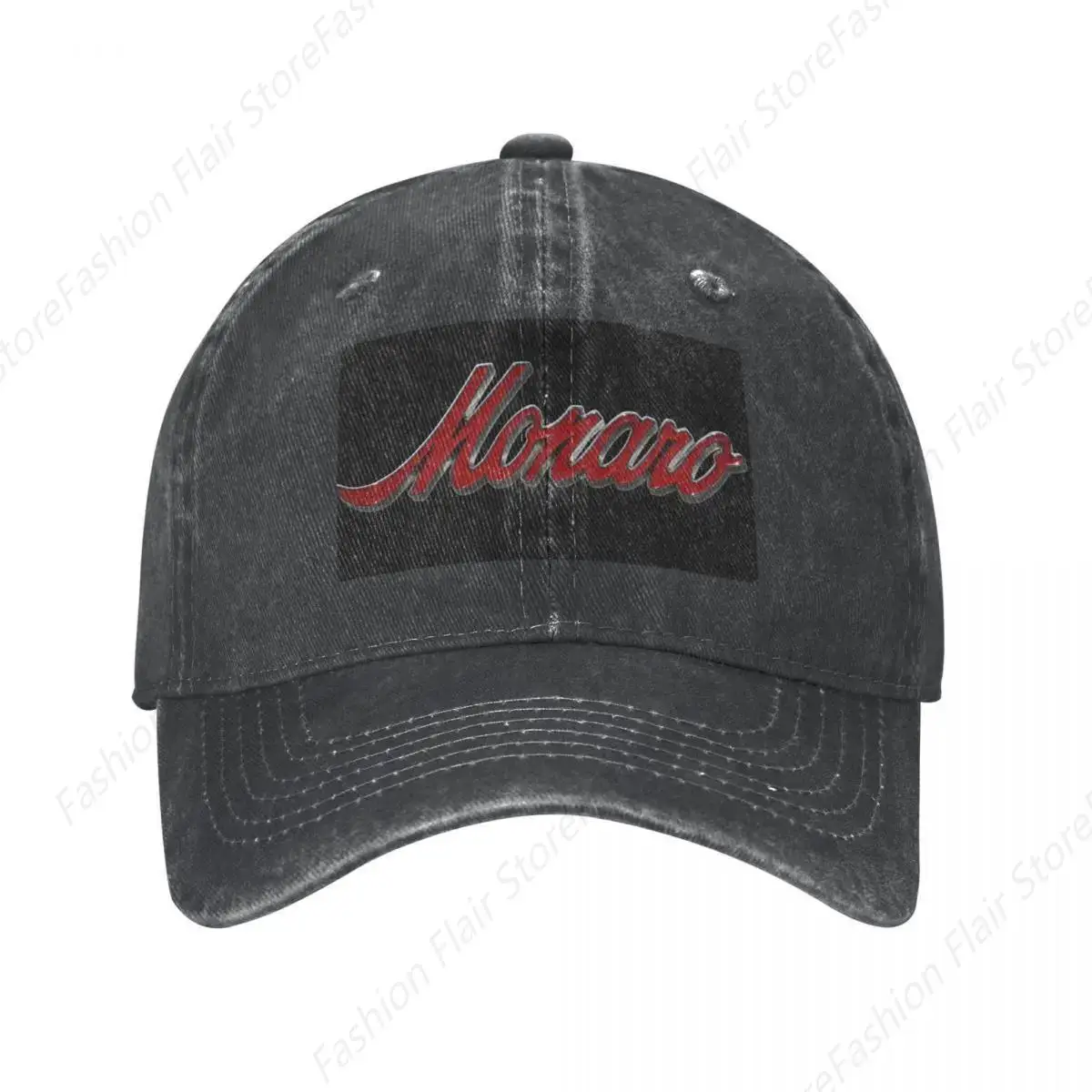 Holden Monaro Badge Snapback Cap, vermelho no chapéu preto Cowboy para mulheres e crianças