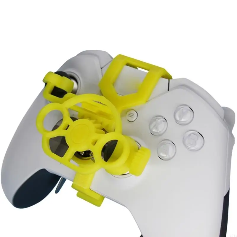 Q5WA Gaming Wheel Mobile Moboystick 3D Mini Steering Wheel for Case Add for One X S Controller Access