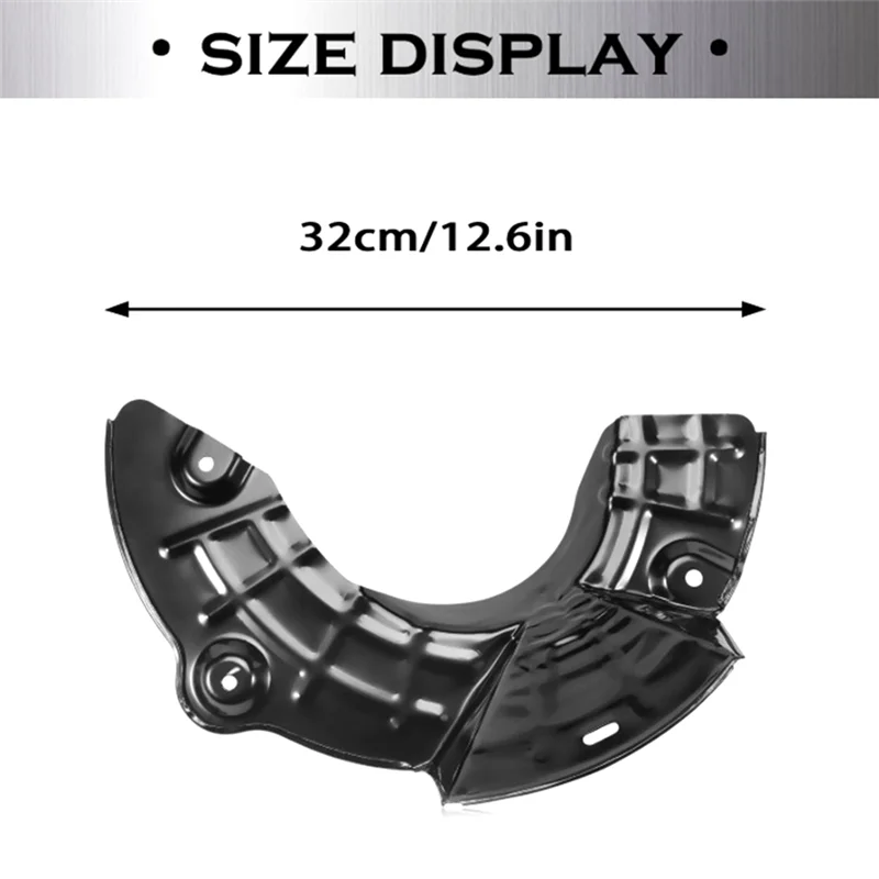 A95E-For Ford F150 4WD 1997-2004 Front Left + Right Dust Shield Brake Dust Cover F65Z-2K005-AB XL3Z-2K005-AA XL34 2K005-AA