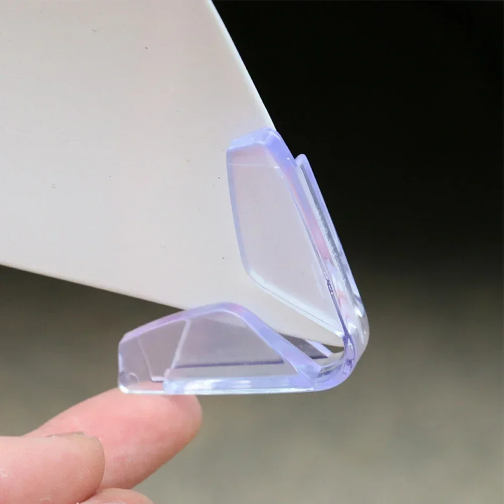 4pcs Car Door For Edge Guards Sticker Set Bumper Transparent PVC Protective Anti-collision Film for Vehicle Door Corners