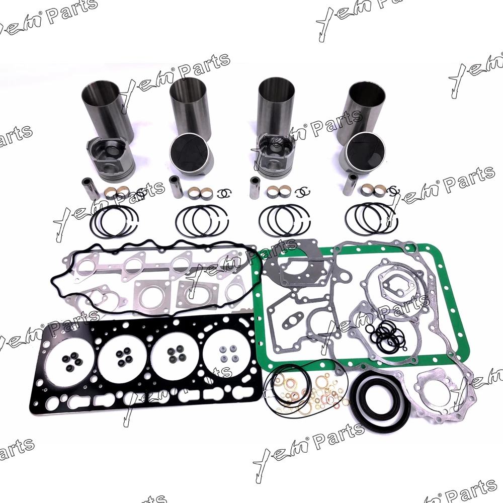 

High Quality Overhaul Kit With Gasket Set 91MM For Kubota V3300 Engine Parts