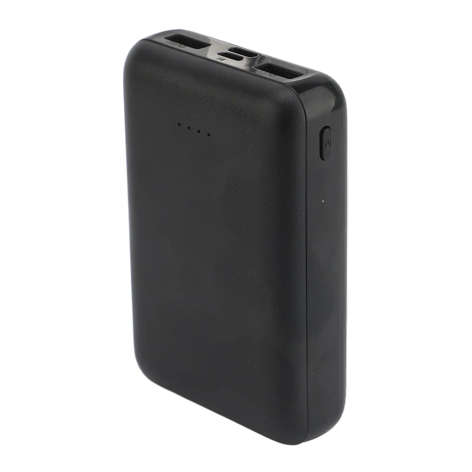 5V 10000mAh Bateria USB Tipo C Power Bank Carregador Portátil para Roupas Aquecidas Preto