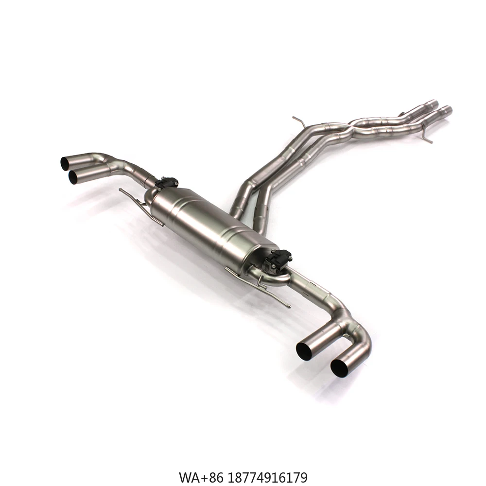 

For exhaust system mid-tail high-performance cat-back exhaust pipe remote control electric valve exhaust muffler