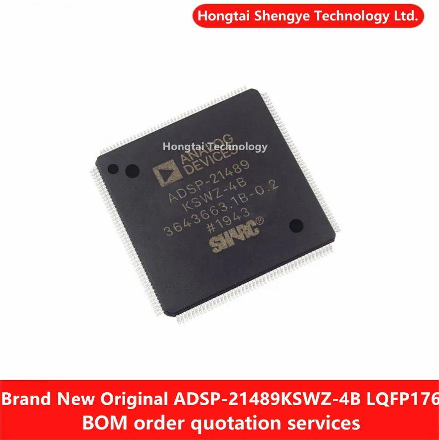 New original ADSP-21489KSWZ-4B LQFP-176 DSP digital audio signal processor chip