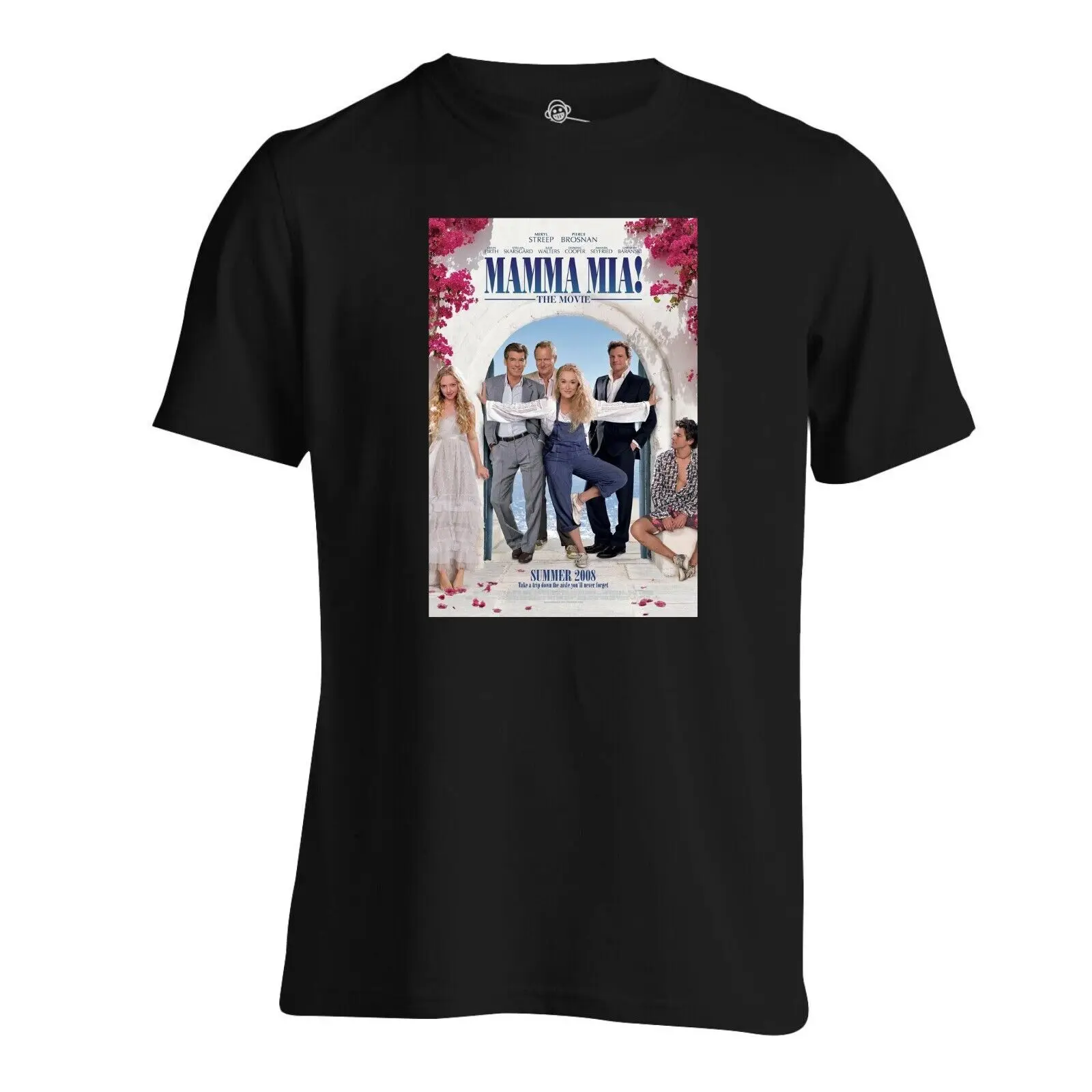 Mamma Mia 2008 T Shirt Classic Movie Film Poster Print