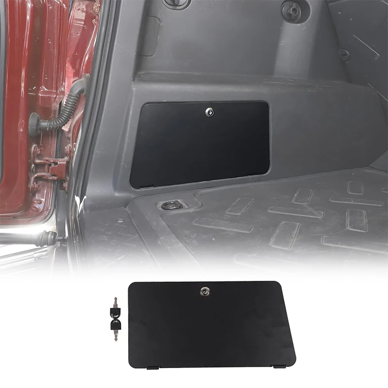 

Car Trunk Storage Safe Box Panel Trunk Left Safe Lock Inserts Hidden For Toyota FJ Cruiser 2007-2021 Organizer Accessories