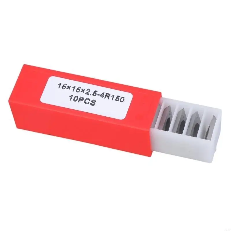 12PF 10pcs Square Insert Cutter for DIY Lathe Turning Rougher Tool