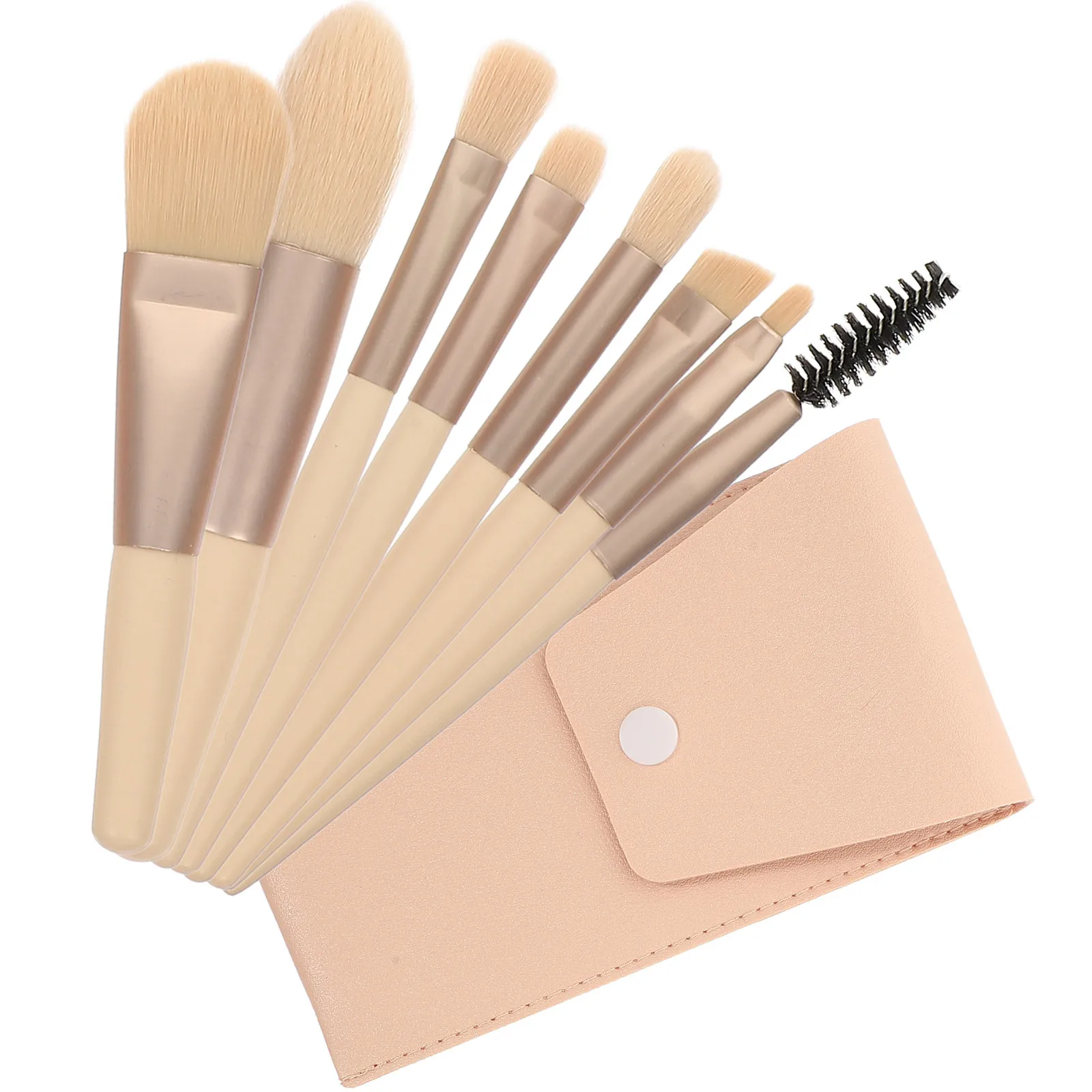 1 set 1 set di pennelli per trucco set pennelli morbidi per ombretto fard cipria in polvere strumenti di bellezza per il viso fornitura per il trucco delle donne