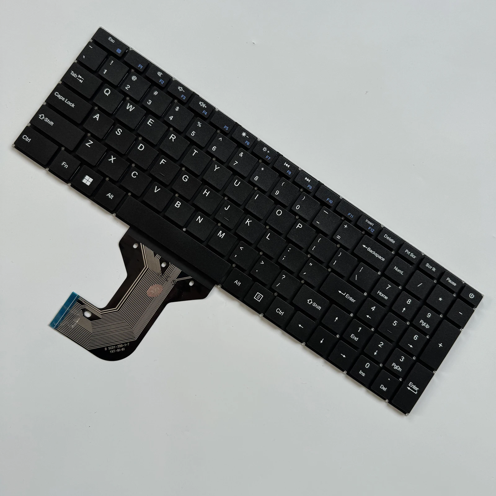 Клавиатура ноутбука США для Teclast SCDY-350-1-7 YXT-91-61 YXT-91-41 без подсветки, черная, новая