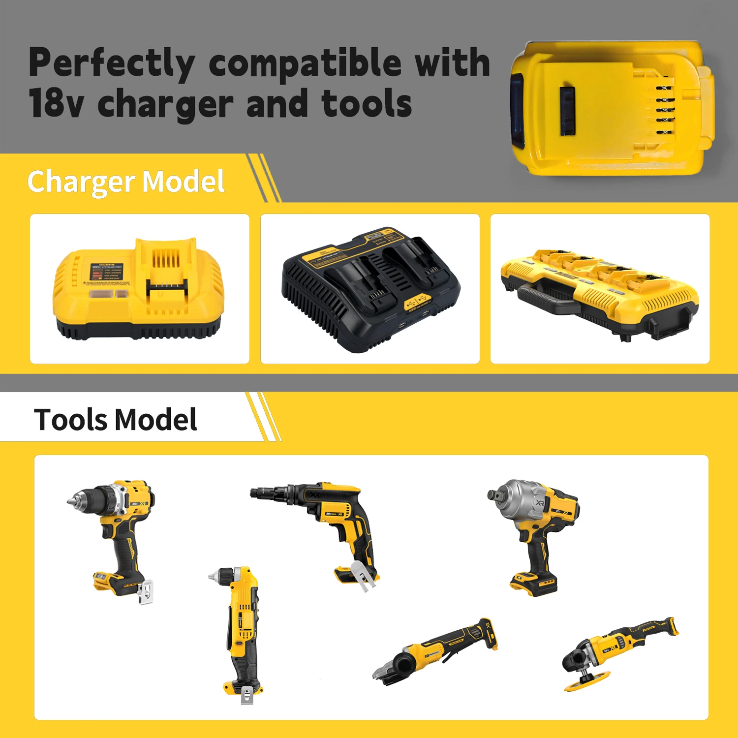 1/2/4 szt. Akumulator kompatyb – Power Tools Dewalt recenzja i cena