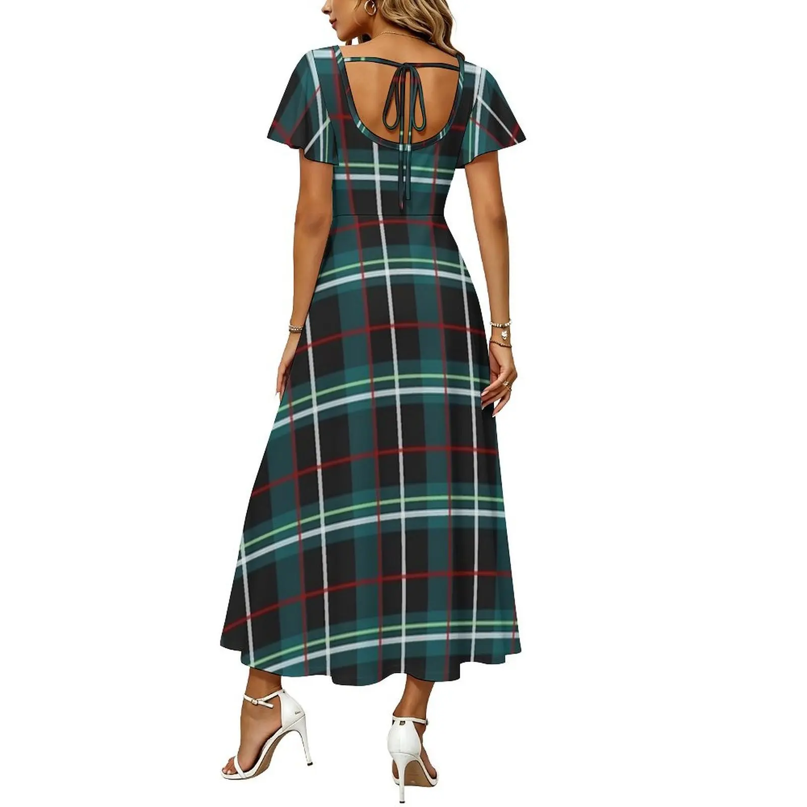 Frankie Stein First Wave dress pattern Flared Sleeve Dress korean style vacation travel dress for plus size women hot sale item