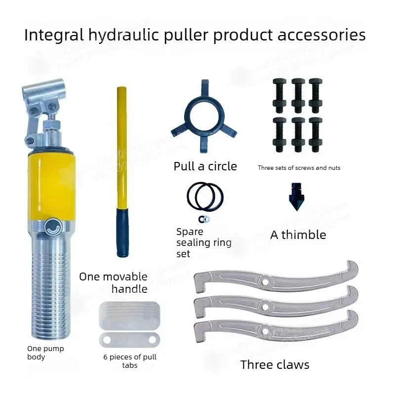 5T 10T 3-Jaw Integral Inner Extractor Hydraulic Rama Bearing Puller Gear