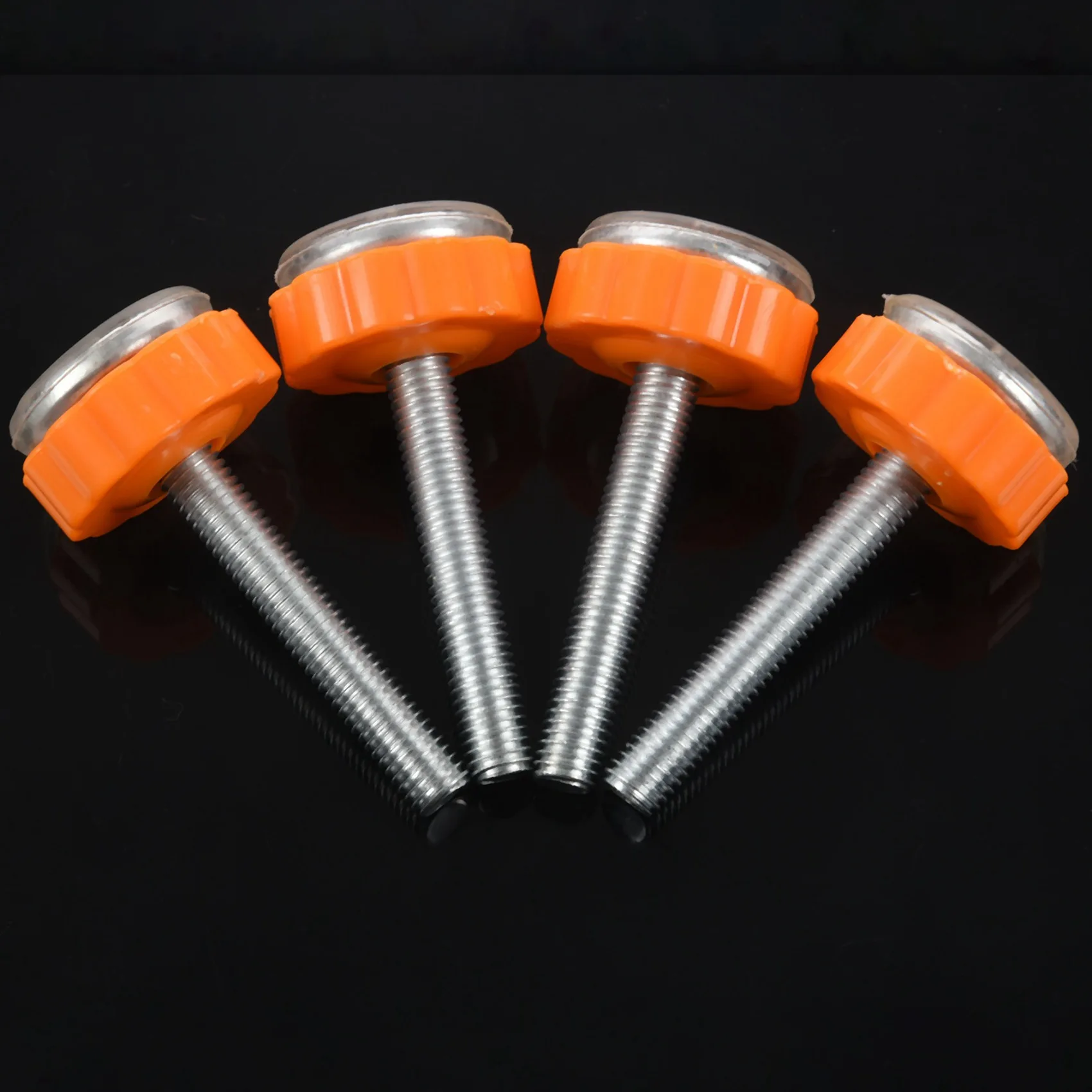 

ABUM-8Pcs Pressure Baby Gate Screw Threaded Spindle Rods Walk Thru Gates Accessory - M10 X 10MM
