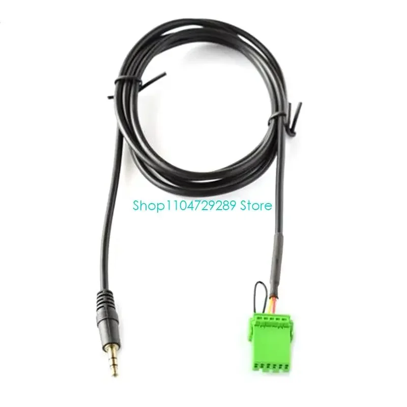 D8ke 3.5 mm cable Aux conector automóvil 6 pines para 2002-2006