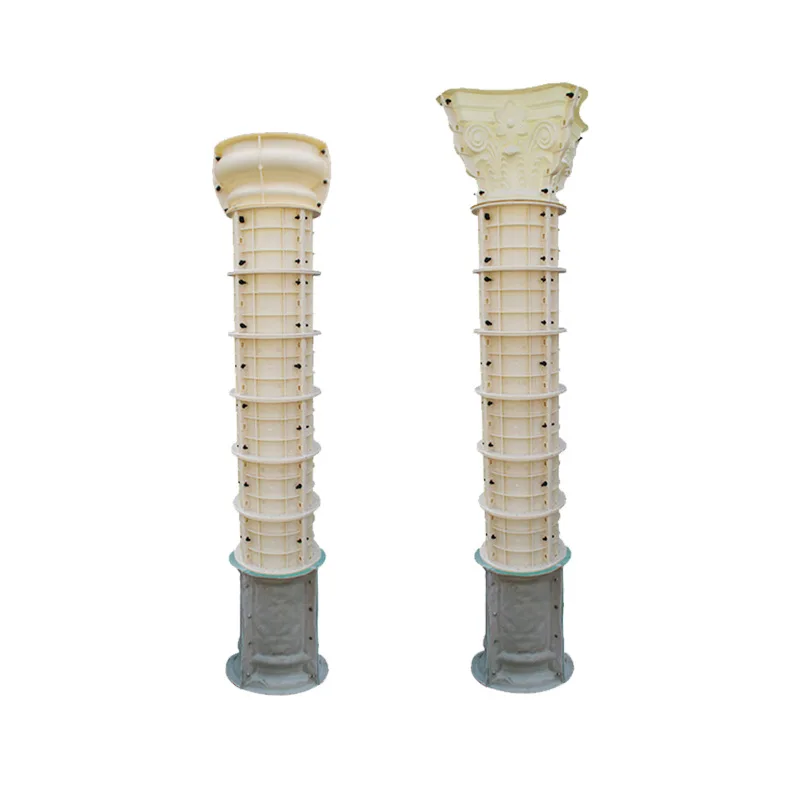Roman pillar mold cylinder European-style villa exterior wall corner column model