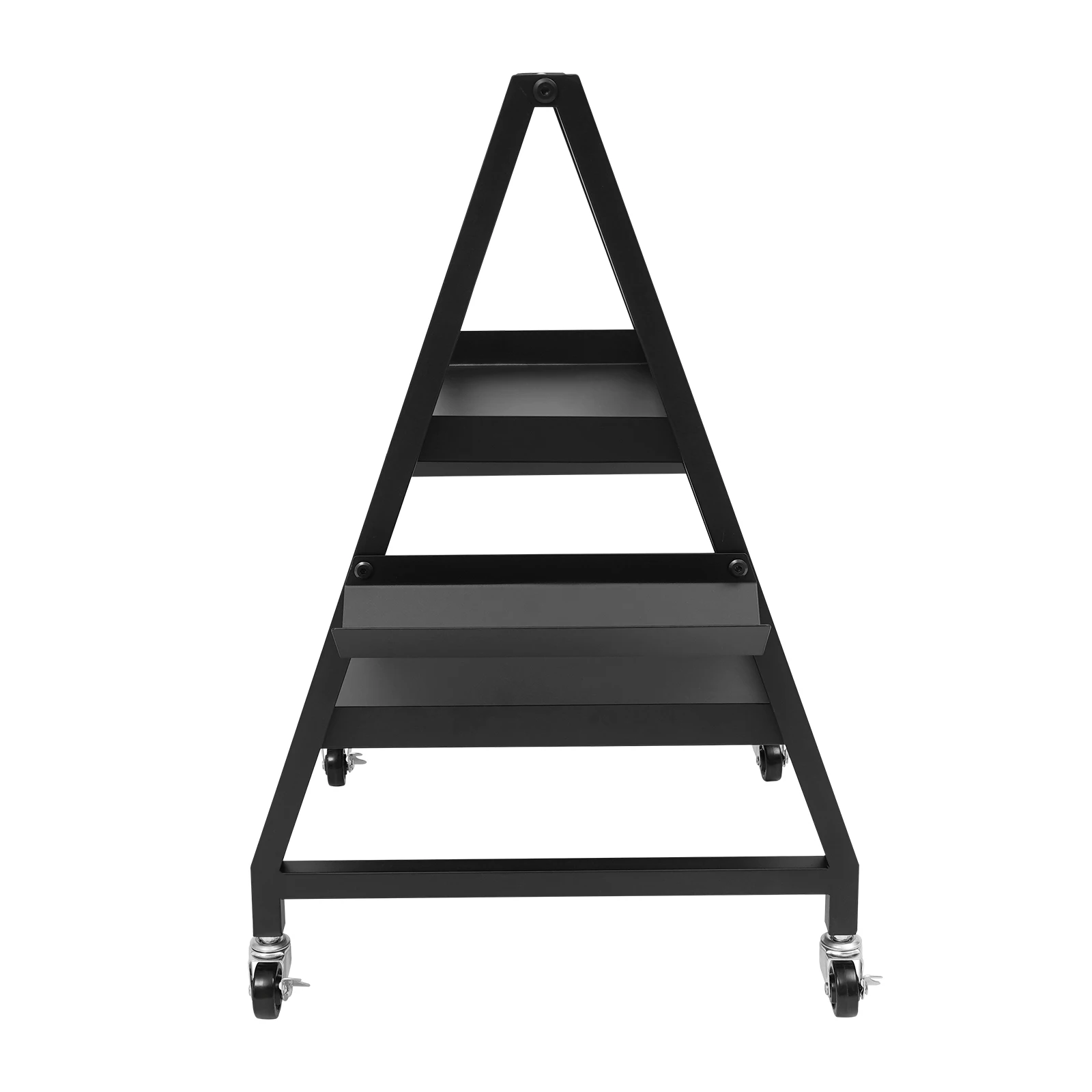 صندوق أدوات لعربة حديد الخيل بطبقتين مع عجلات، عربة أدوات Farrier شديدة التحمل، عربة أدوات مفيدة #6