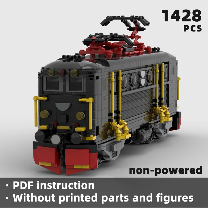 

authentic swedish train sj rc 6 r40 r72 tracks bricks motorized rc railway blocks Eisenbahn 8 wide electric carriage moc city